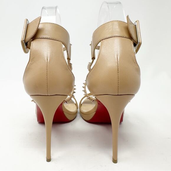 Christian Louboutin Choca Lux 120 Heels 37 - Picture 8 of 13